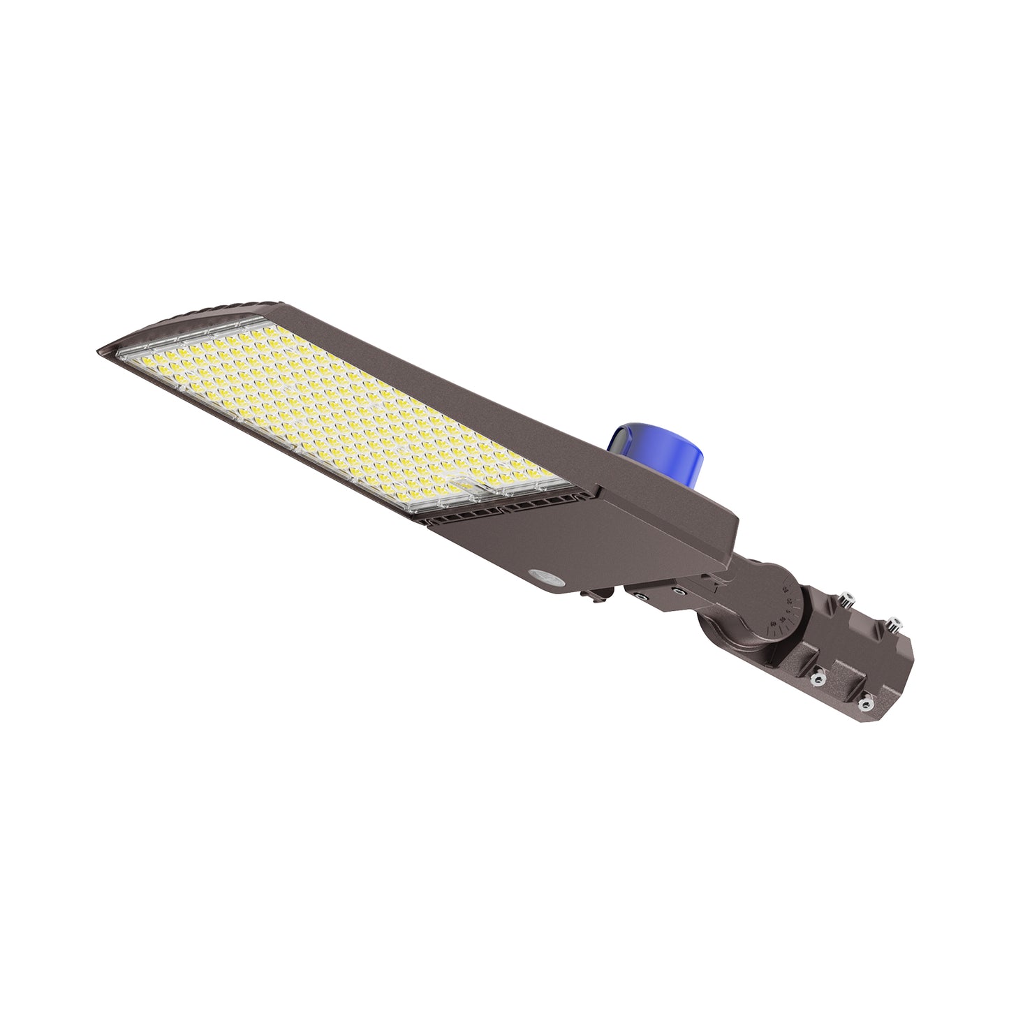 150W LED Area Light – 100/120/150W & 3CCT Selectable, 25,500LM, 170LM/W, with Sensor base