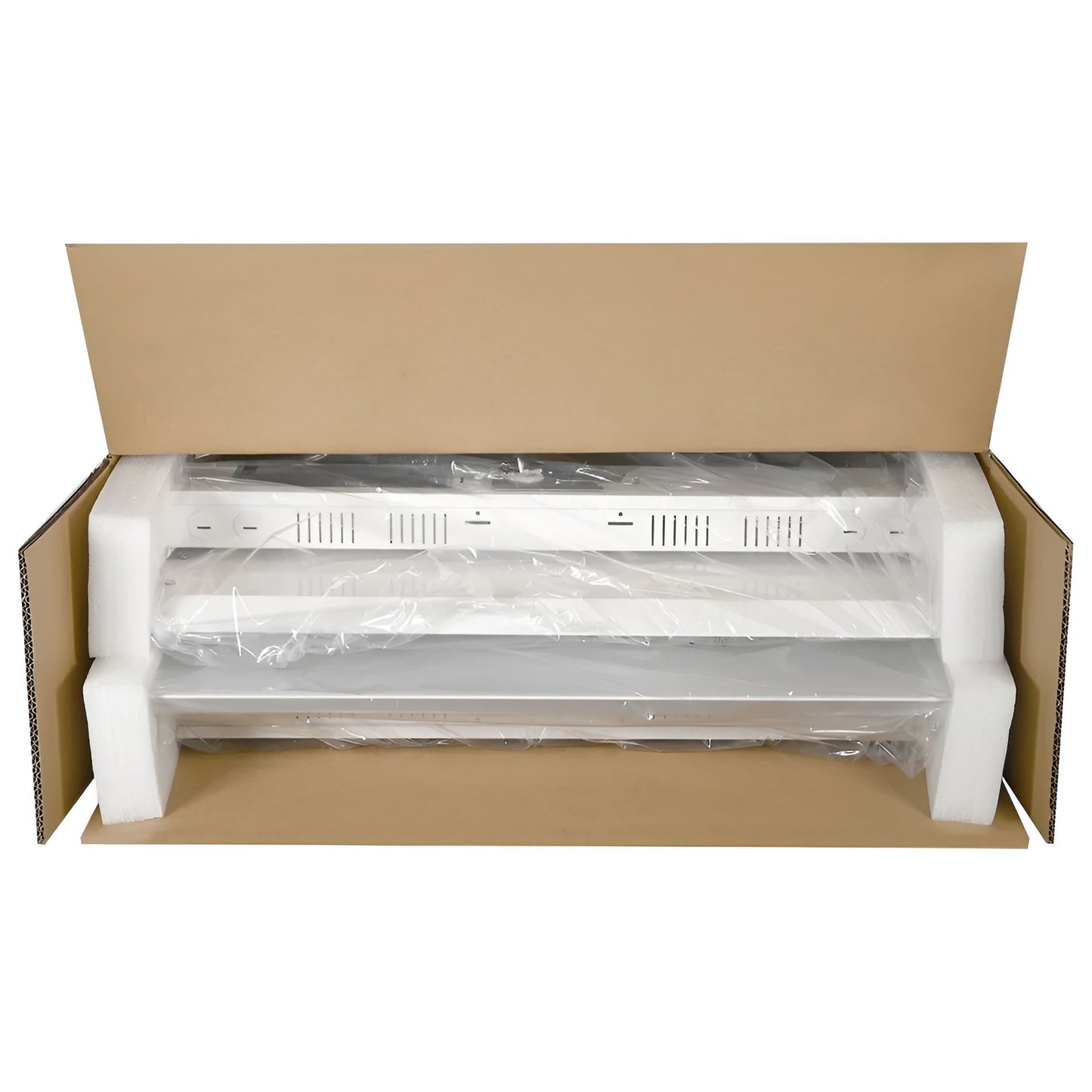 Case of 2 - LED Linear High Bay - 4ft - 64,000 Lumen Max - full lens - Wattage Adjustable 255W/300W/400W - Color Tunable 40K/50K/57K - Sensor Base - Jen Lighting