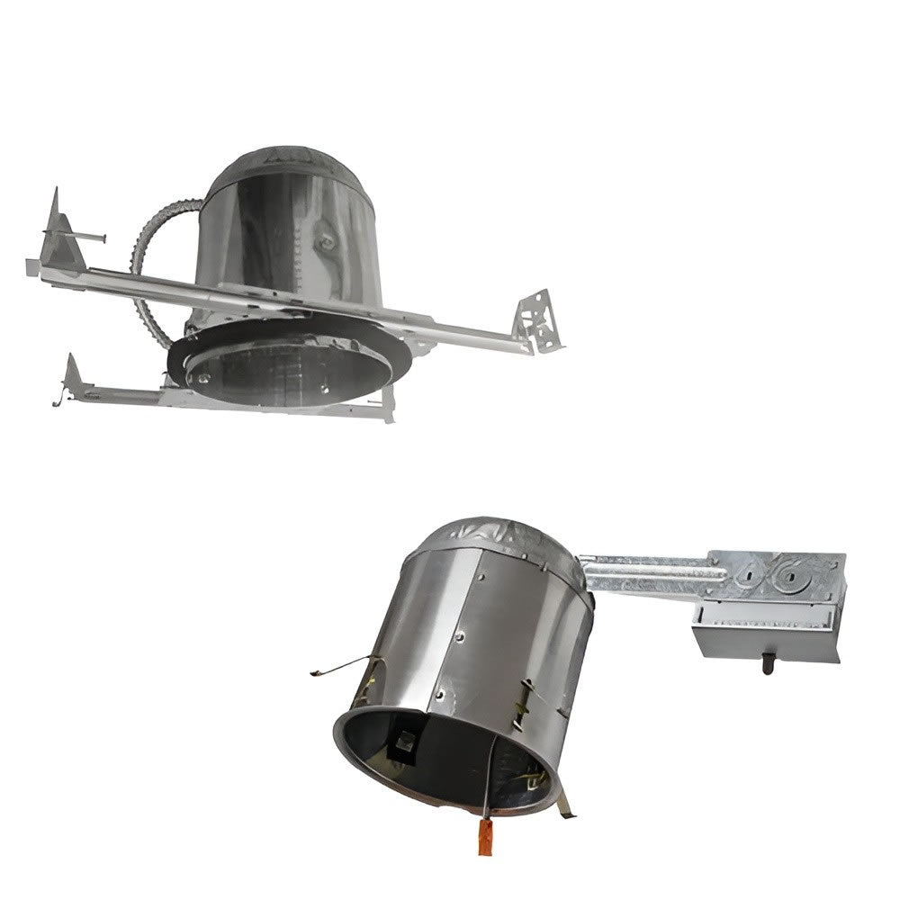 Case of 6 - 6in. New Construction LED Recessed Housing - IC Rated