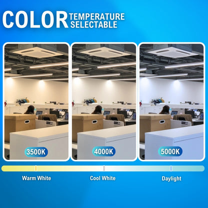 infographic noting the different color temperatures