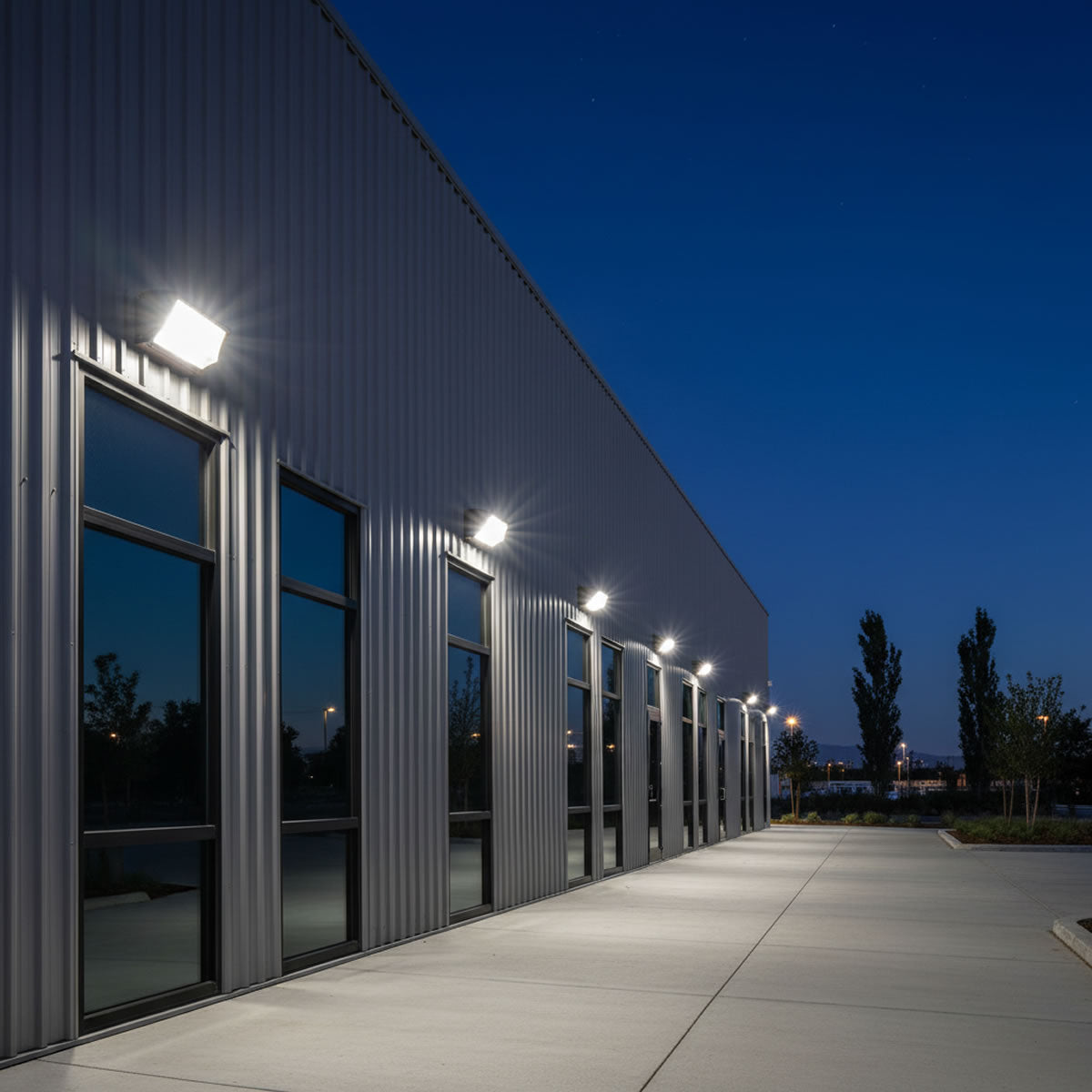 LED Traditional Wall Pack - Watt Select up to 50W - Color Selectable - Photocell - Energetic Lighting