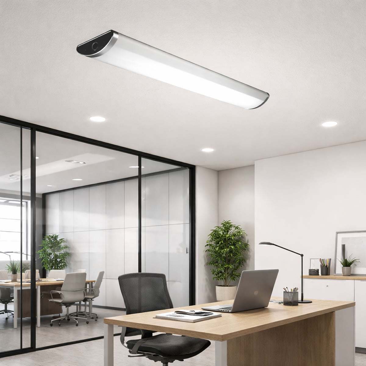 Case of 4 - 2ft LED Wrap Light - 20W - 2100 Lumens - 3000K - Energetic Lighting