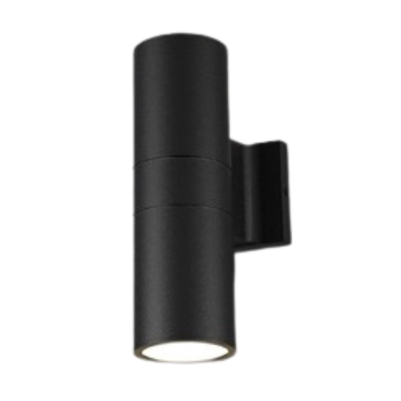 LED Up/Down Cylinder Wall Light | Color Tunable | Black Finish
