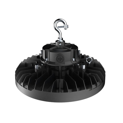 LED UFO High Bay - Wattage Adjustable 150W/200W/240W - Color Tunable 30K/40K/50K - Sensor Base - Jen Lighting