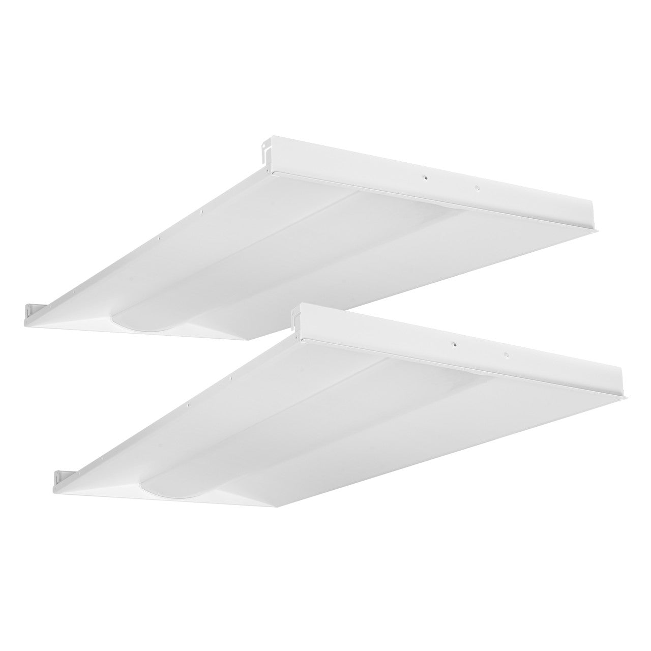 INDV for Reship Only - Case of 2 - LED 2ft x 4ft Color & Wattage Tunable Troffer - 34/38/45W - 35K/4K/5K - Jen Lighting