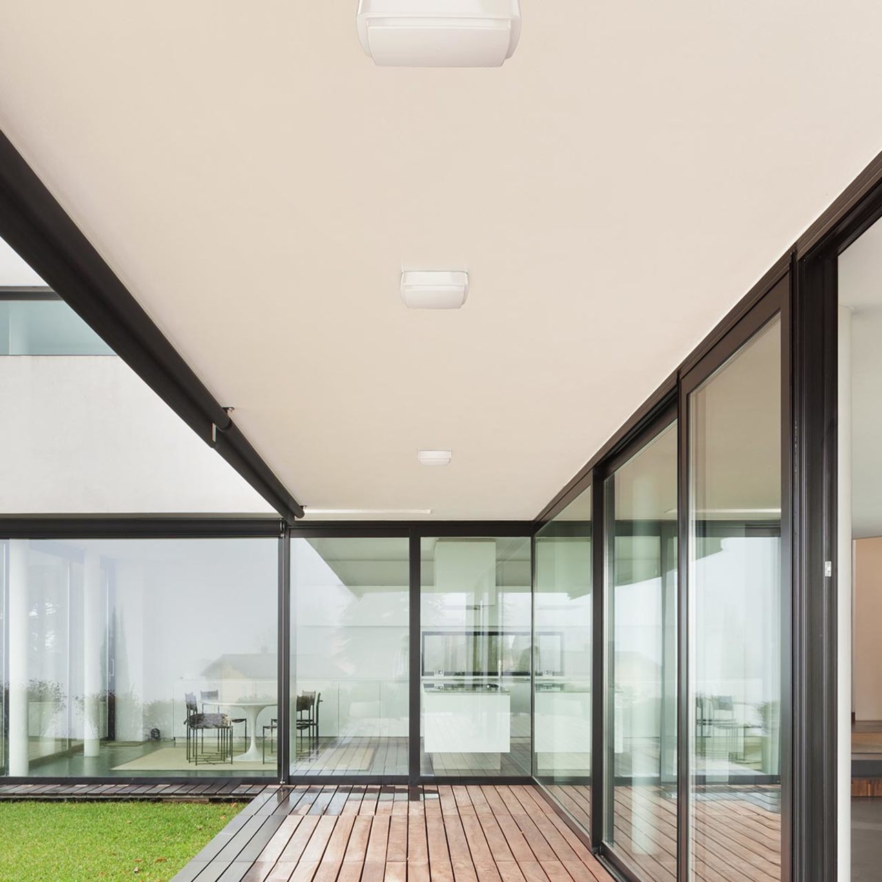 LED Outdoor Security Canopy Light - 38W - 4000 Lumens - 4000K