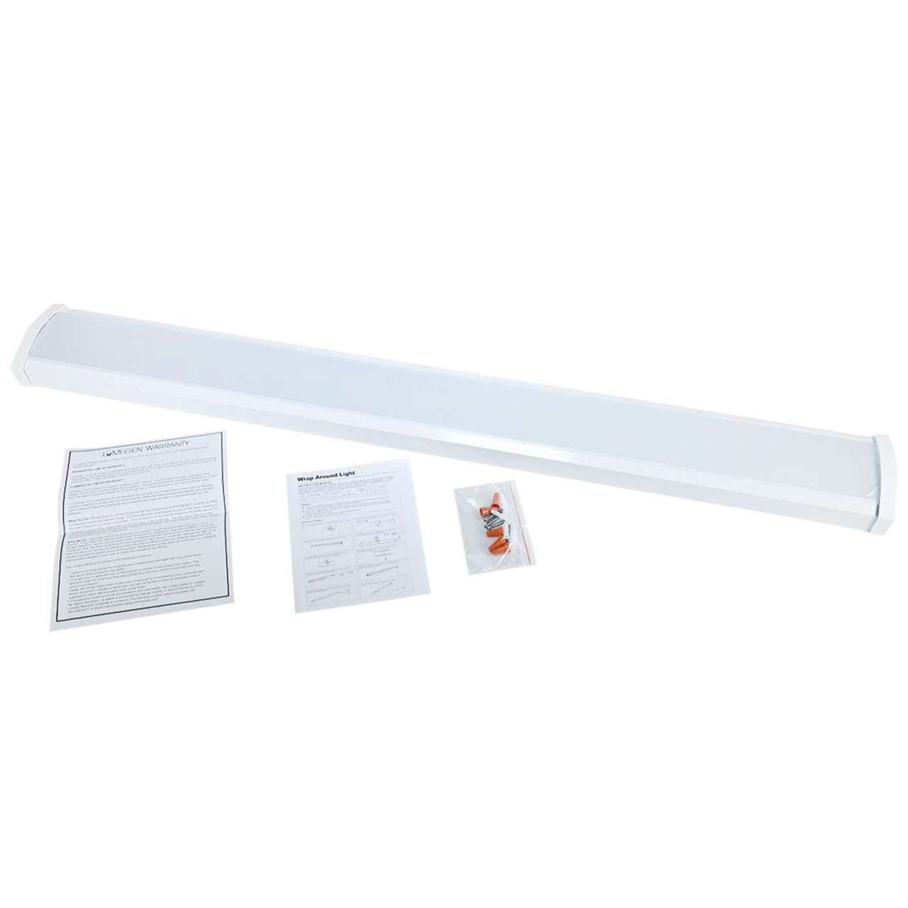 LED 4ft. x 5in. Wattage & Color Tunable Wraparound Light - 30/40/50 Watt - 35/40/50K