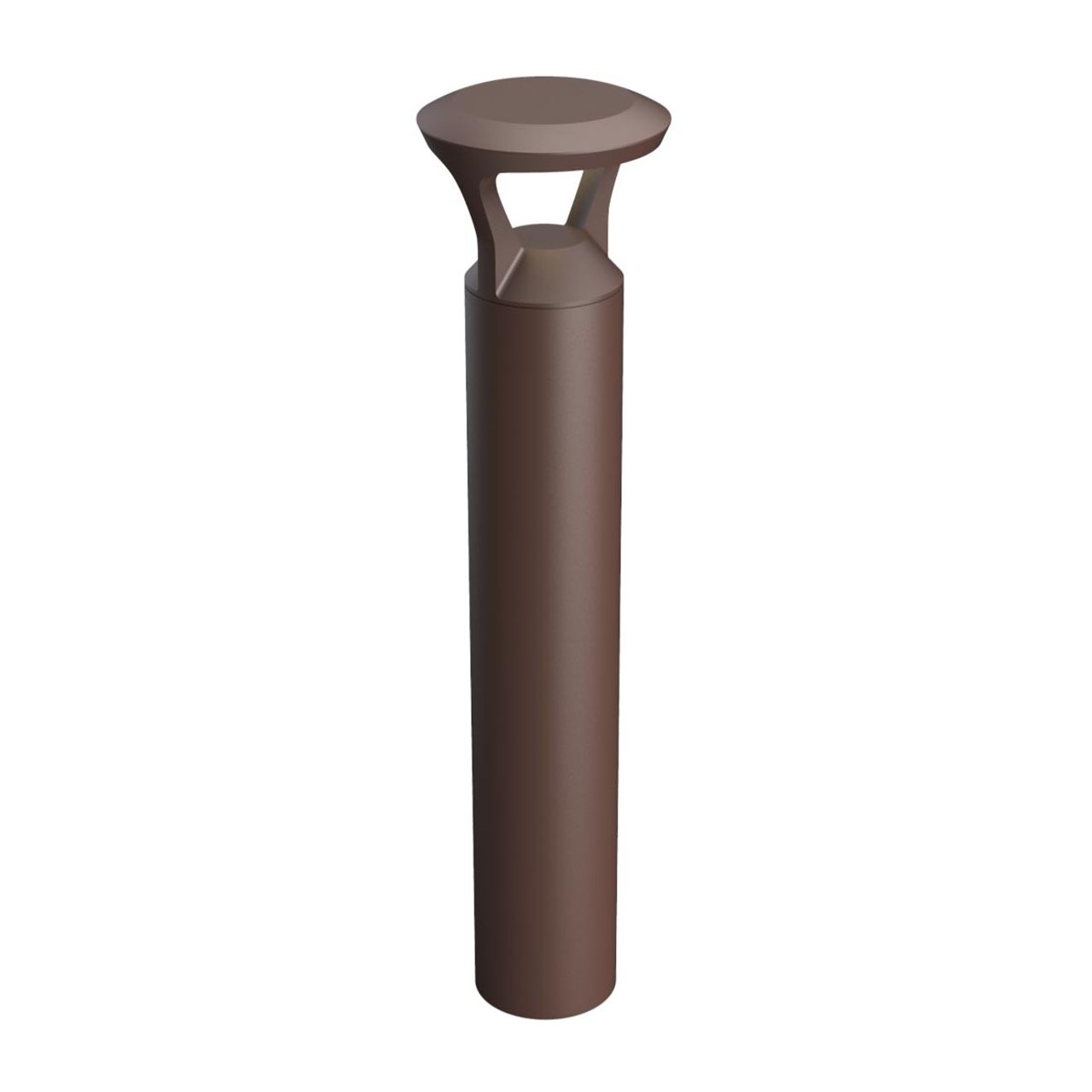 LED Rounded Bollard - Y-Shaped Top - Wattage Adjustable 14W/19W/24W - Color Tunable 3000K/4000K/5000K - LumeGen