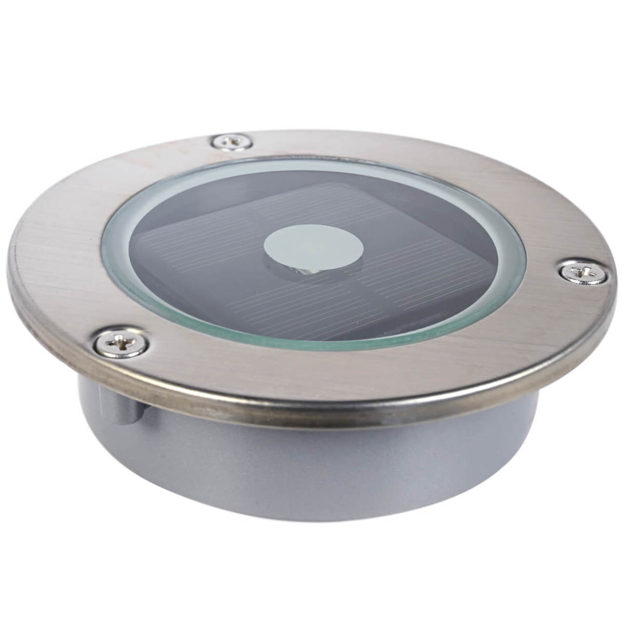 LED Solar Round Deck Light | LumeGen – LightUp