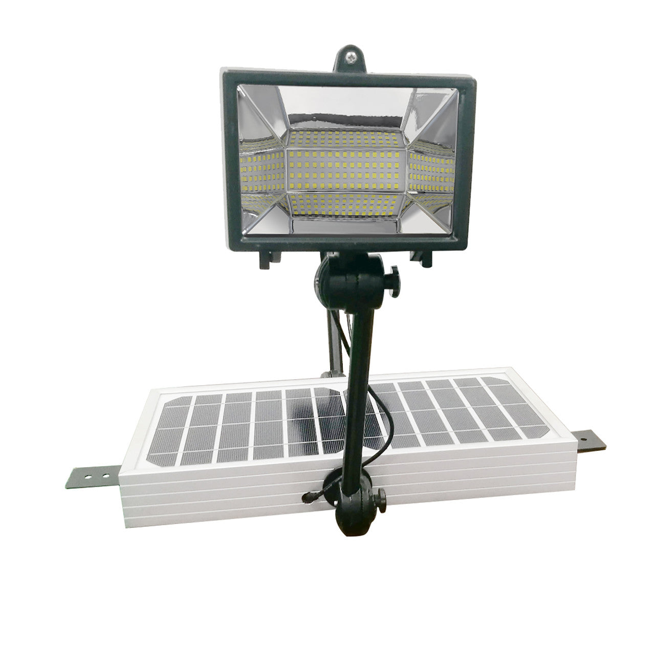 LED Solar Dual Head Sign Light - 1600 Lumens