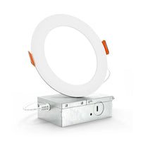 6in. LED Slim Downlight Panel - 12W - 1000 Lumens - Color Tunable