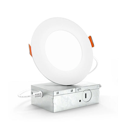 4in. LED Slim Downlight Panel - 9W - 600 Lumens - Color Tunable