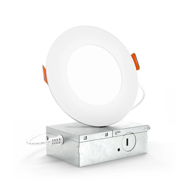 4in. LED Slim Downlight Panel - 9W - 600 Lumens - Color Tunable