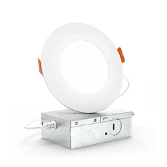 4in. LED Slim Downlight Panel - 9W - 600 Lumens - Color Tunable