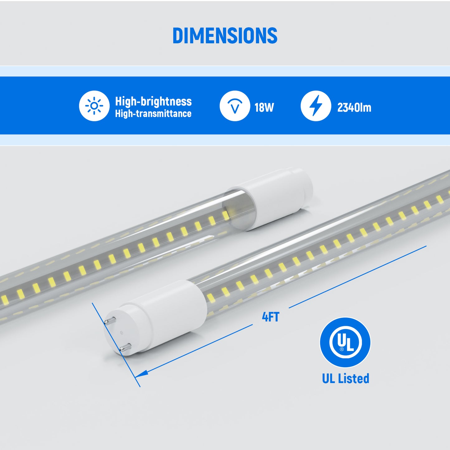 replacement 4 foot led lamps