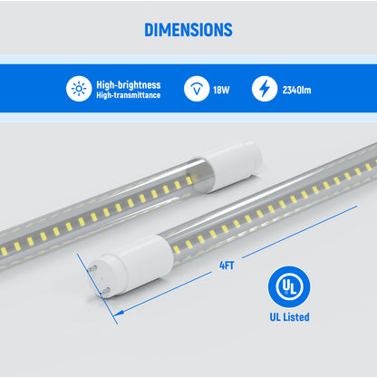 replacement 4 foot led lamps