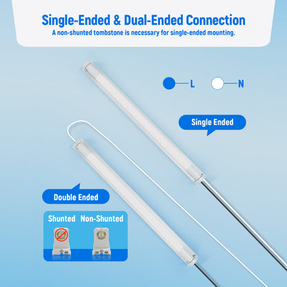 led fluorescent tube replacement 4ft