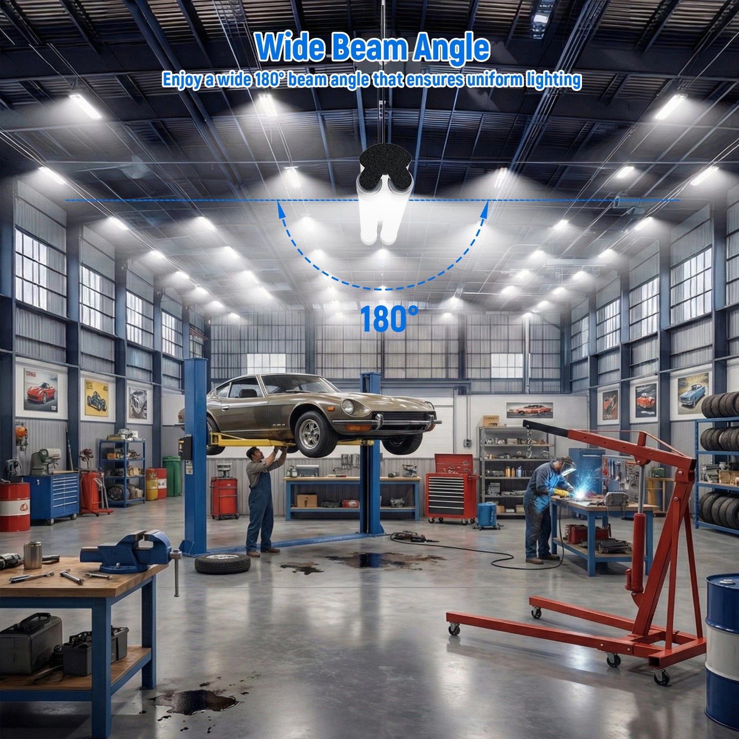 led fluorescent style light 4ft