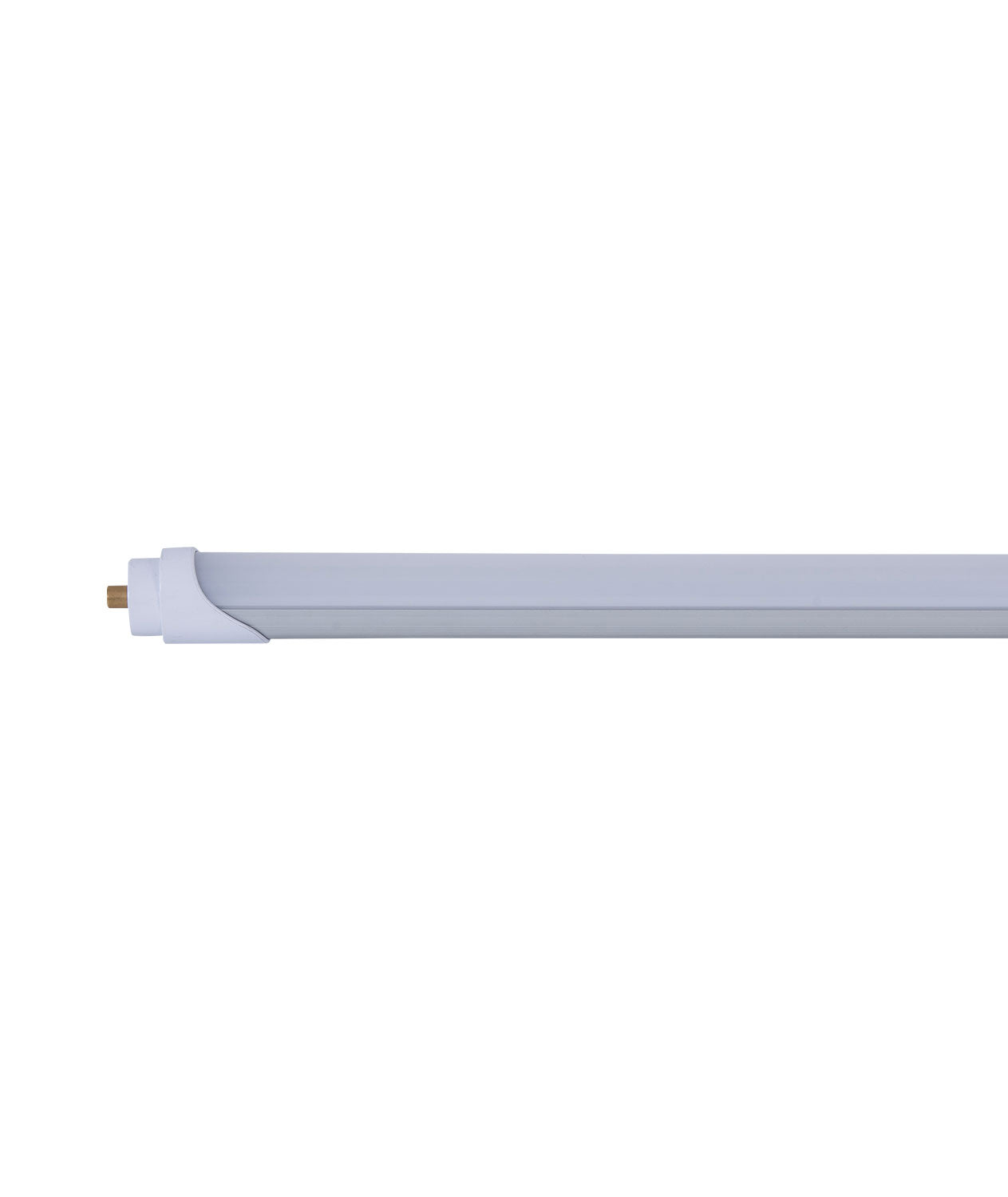 Case of 25 - 8ft LED T8 40W 5200Lumen  Type B not compatible with a ballast -clear cover-FAB base-5000K Jen Lighting