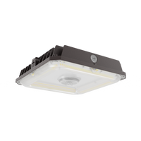 75W LED Garage Canopy Light – 40/60/75W Selectable, 3CCT, 4-Pack, 10,125LM Each, Sensor Ready