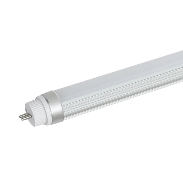 Case of 25 - 4FT LED T5 Tube - Bypass Ballast - Double Ended Power - 24W - 4000K 150LM/W - Aluminum and PC Cover - Milk Cover
