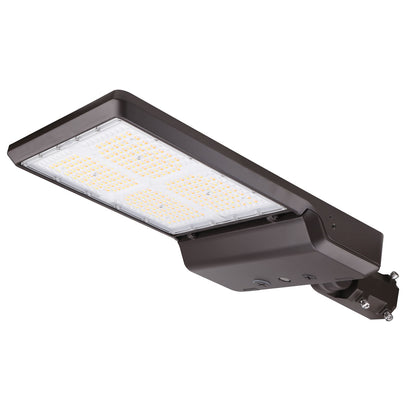 LED Area Light - Wattage Adjustable 200W/240W/300W - 140LM/W - Color Tunable 30K/40K/50K - Photocell Base - Jen Lighting