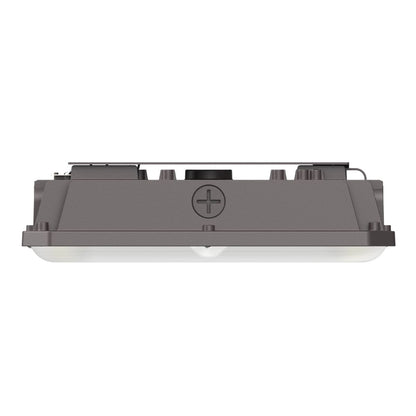 side view of an LED canopy light