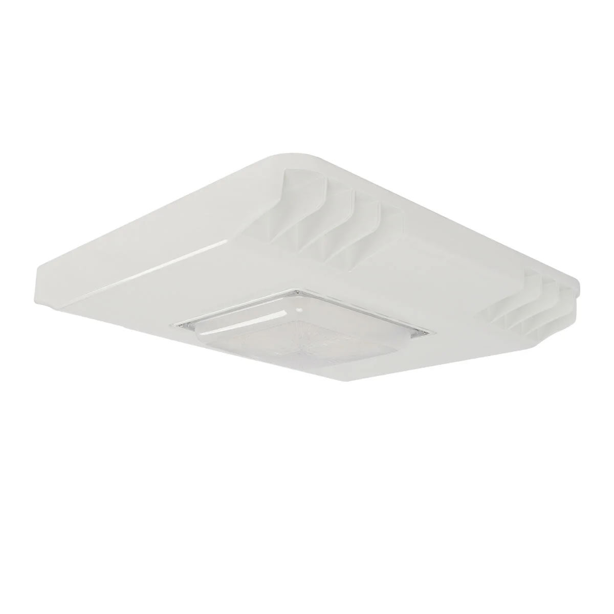 LED Square Canopy Light With Sensor Base - Wattage Adjustable up to 75W - 3 Color Adjustable