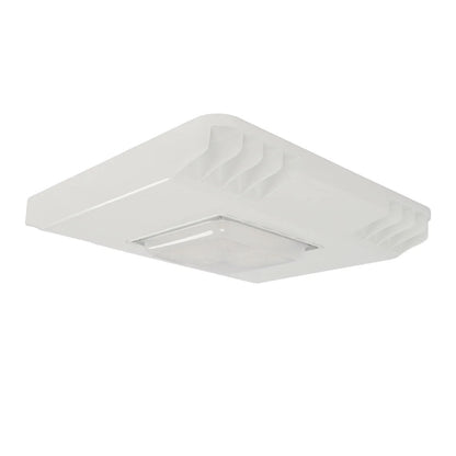 LED Square Canopy Light With Sensor Base - Wattage Adjustable up to 75W - 3 Color Adjustable