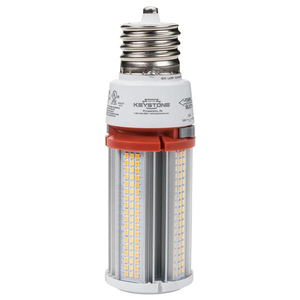 LED Wattage Adjustable & Color Tunable Corn Cob Retrofit Bulb - E26 Base - 9W/12W/18W - 3000K/4000K/5000K - Keystone