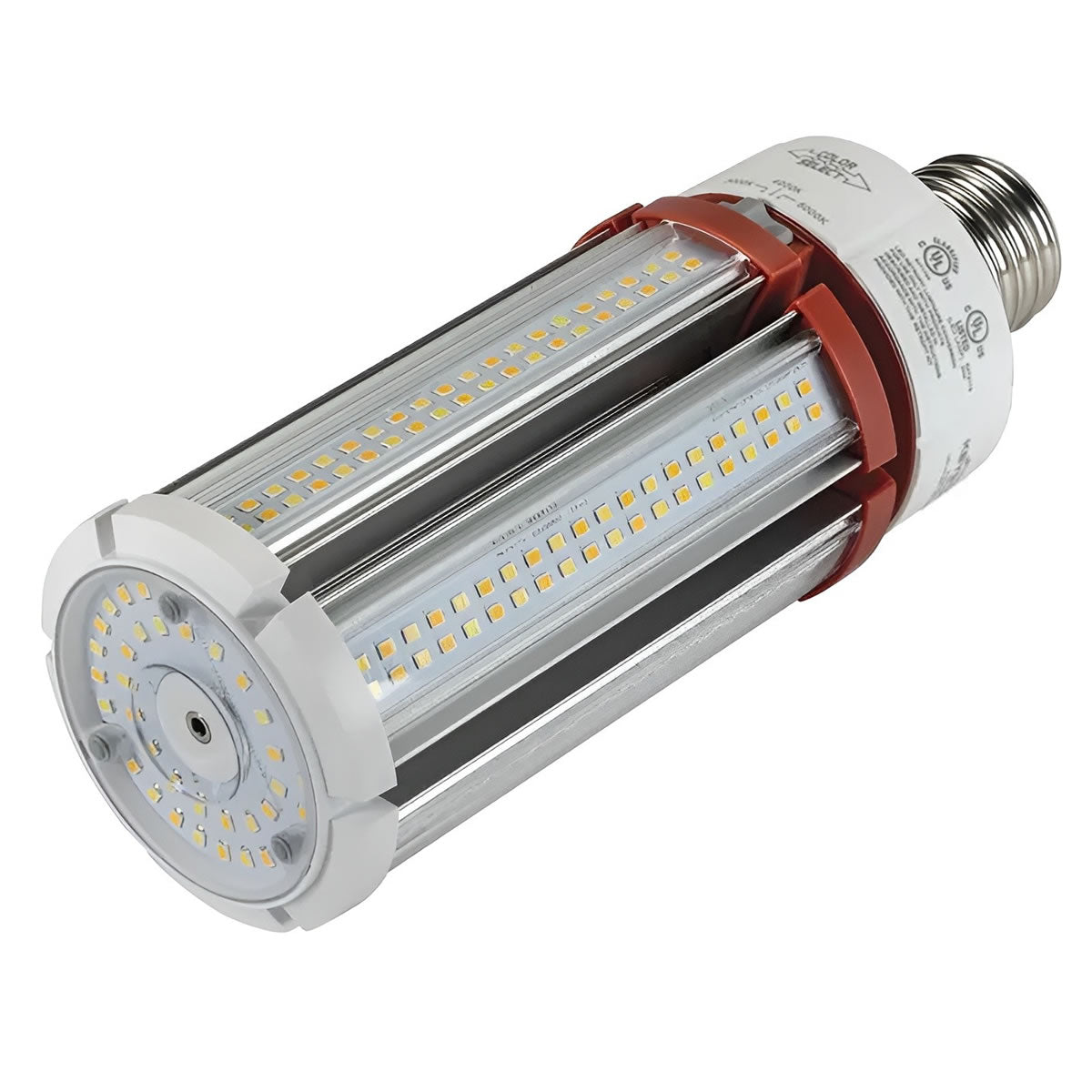 LED Wattage Adjustable & Color Tunable Corn Cob Retrofit Bulb - EX39 Base - 36W/45W/54W - 3000K/4000K/5000K - Keystone