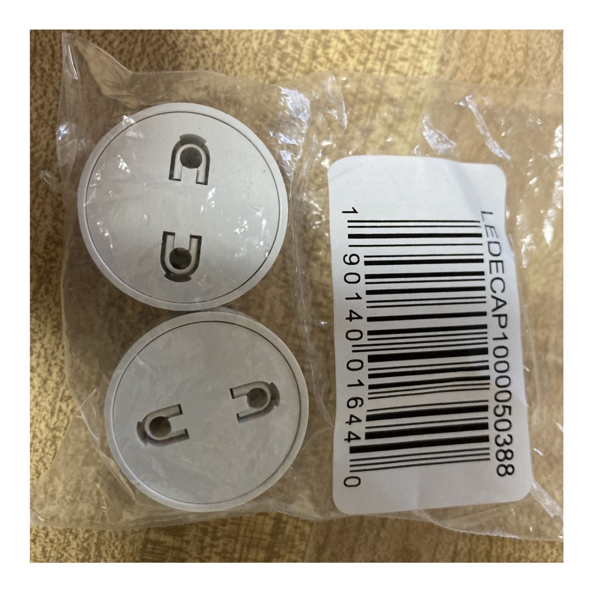 LED tube cap
