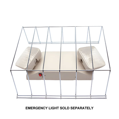 Small Wire Guard for Emergency Exit Lights