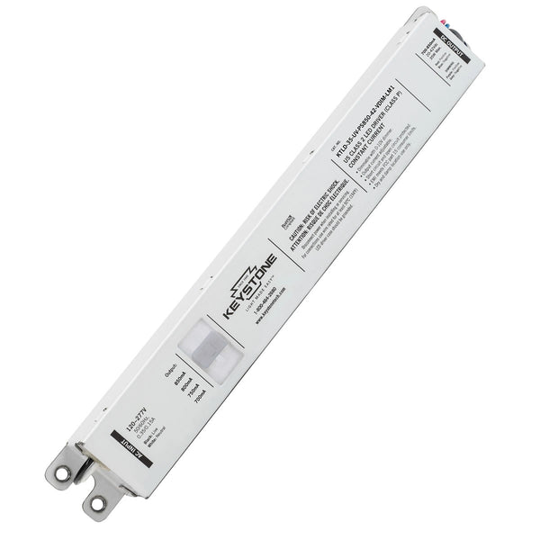 LED Power Selectable Constant Current LED Driver - 35W - 20-42V Output Voltage - Dimmable - Keystone