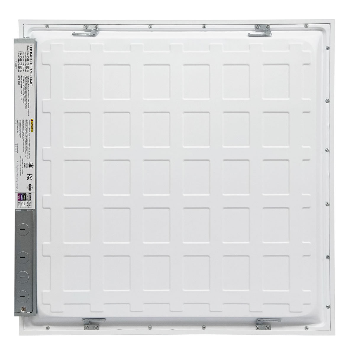 Case of 4 - 2x2 LED Flat Panel Light - Wattage Adjustable 15W/20W/25W/30W/40W - Color Tunable 35K/40K/50K/50K/65K - Jen Lighting