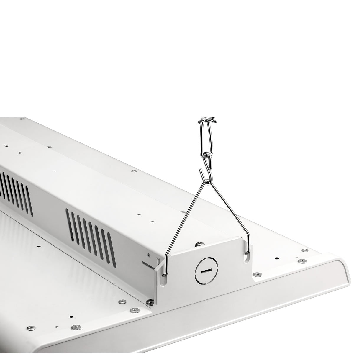 Case of 2 - LED Linear High Bay-3ft - 36,000 Lumen Max - full lens -  Wattage Adjustable 175W/200W/225W - Color Tunable 40K/50K/57K - Sensor Base - Jen Lighting