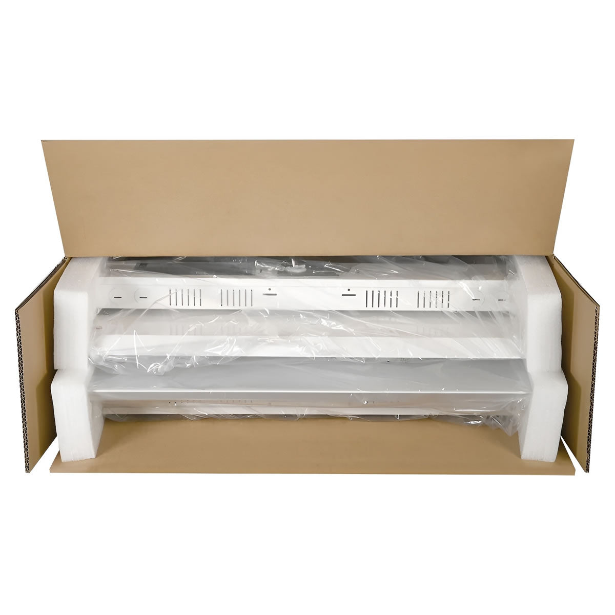 Case of 2 - LED Linear High Bay-3ft - 36,000 Lumen Max - full lens -  Wattage Adjustable 175W/200W/225W - Color Tunable 40K/50K/57K - Sensor Base - Jen Lighting