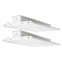 Case of 2 - LED Linear High Bay -4ft - 48,000 Lumen Max -  full lens - Wattage Adjustable 250W/275W/300W - Color Tunable 40K/50K/57K - Sensor Base - Jen Lighting