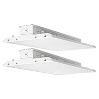 Case of 2 - LED Linear High Bay - 4ft - 64,000 Lumen Max - full lens -  Wattage Adjustable 255W/300W/400W - Color Tunable 40K/50K/57K - Sensor Base - Jen Lighting