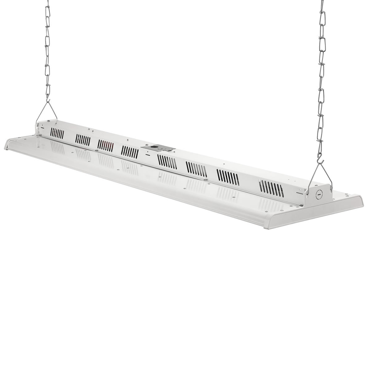 Case of 2 - LED Linear High Bay - 4ft - 64,000 Lumen Max - full lens -  Wattage Adjustable 255W/300W/400W - Color Tunable 40K/50K/57K - Sensor Base - Jen Lighting