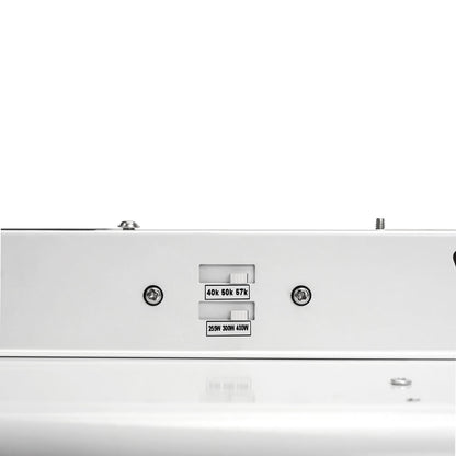 Case of 2 - LED Linear High Bay - 4ft - 64,000 Lumen Max - full lens -  Wattage Adjustable 255W/300W/400W - Color Tunable 40K/50K/57K - Sensor Base - Jen Lighting