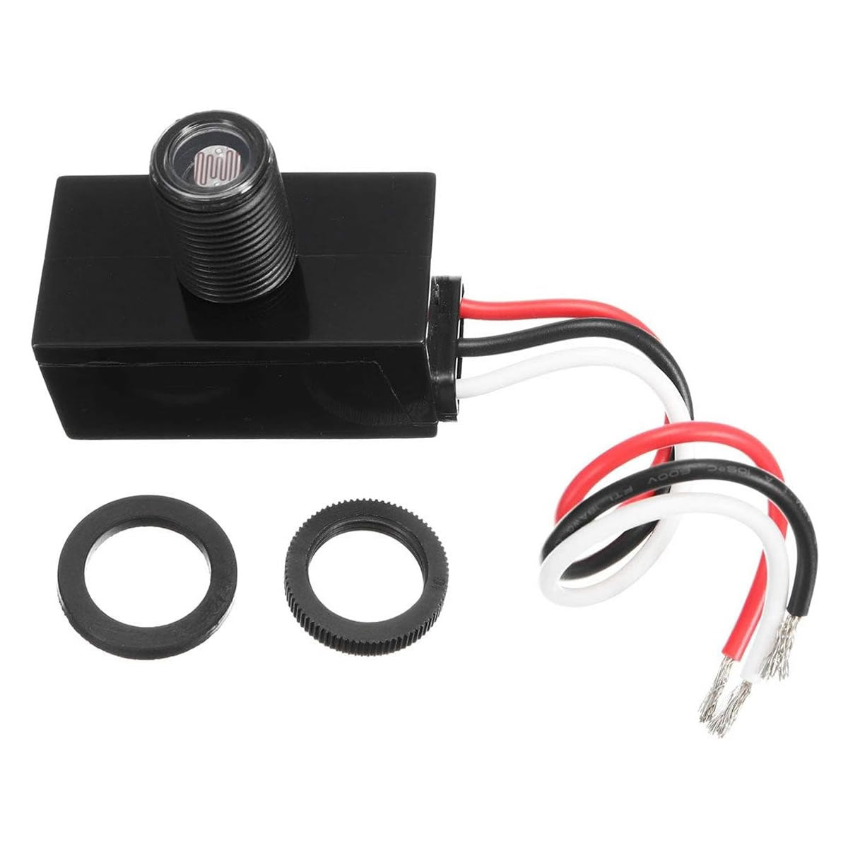 Button Photocell for Outdoor Lighting Fixture