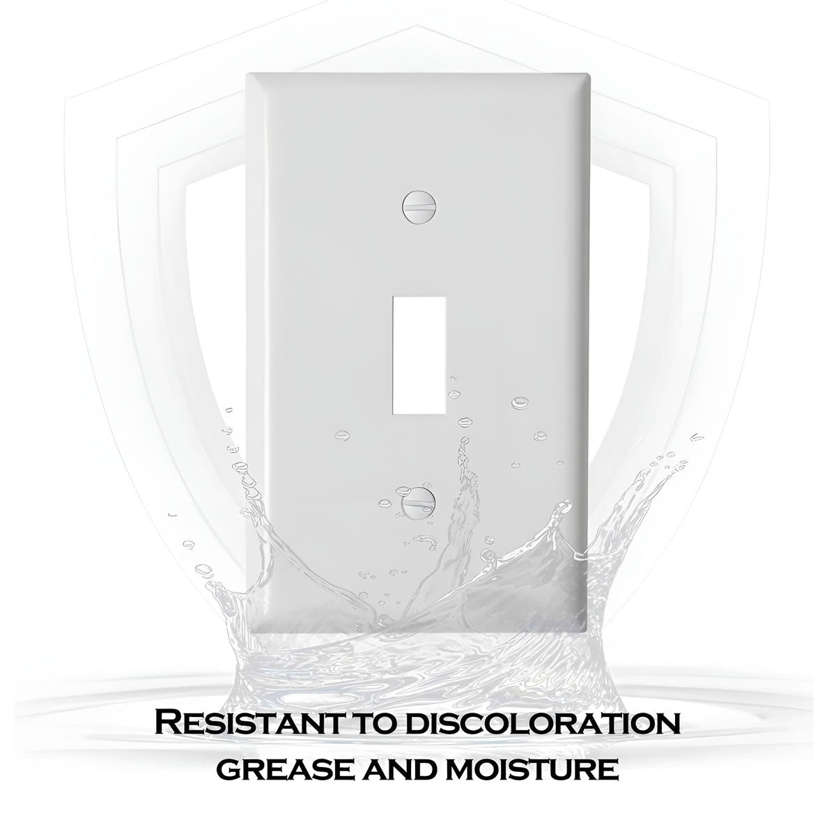 Case of 25 - Wall Plate Toggle Switch - 1-Gang - Energetic Lighting