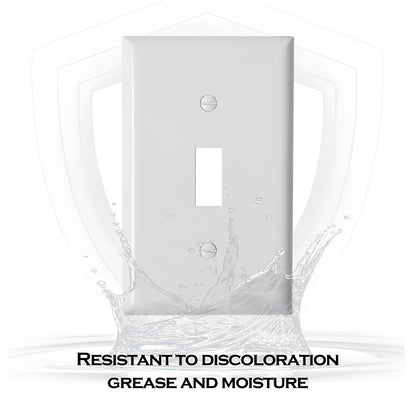 Case of 25 - Wall Plate Toggle Switch - 1-Gang - Energetic Lighting