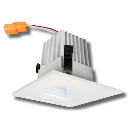 LED 2in. Round Baffle Inside with Square Trim - 9W - 3000K/4000K