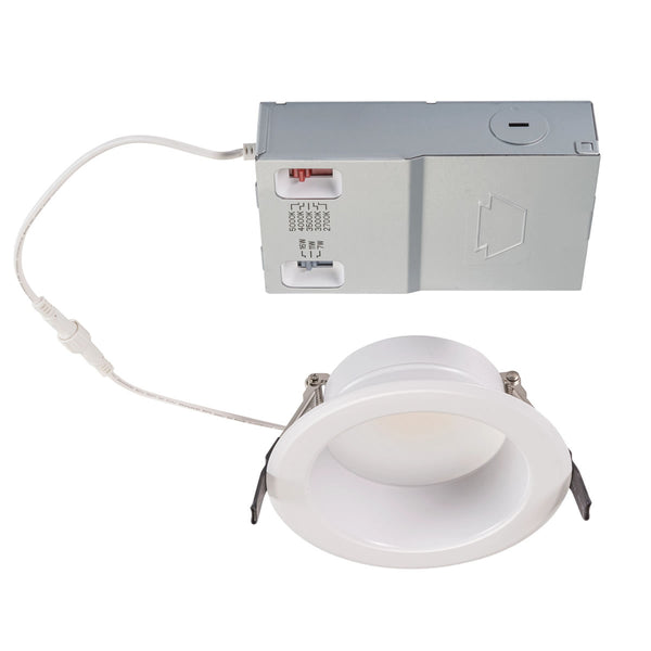 4in. LED Wattage Adjustable & Color Tunable Recessed Downlight - Remote Driver - 7W/11W/16W - 2700K/3000K/3500K/4000K/5000K - Keystone
