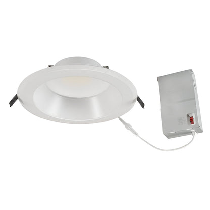 8in. LED Wattage Adjustable & Color Tunable Recessed Downlight - Remote Driver - 16.5W/23W/29W - 2700K/3000K/3500K/4000K/5000K - Keystone