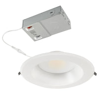 10in. LED Wattage Adjustable & Color Tunable Recessed Downlight - Remote Driver - 21W/29.5W/37.5W - 2700K/3000K/3500K/4000K/5000K - Keystone