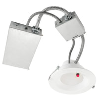 6in. LED Wattage Adjustable & Color Tunable Recessed Downlight - Built-in 5W Emergency Driver - 10W/12W/17W - 3000K/3500K/4000K - Keystone
