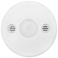 Ceiling Mount PIR & Ultrasonic Motion Sensor - 120-347V - White